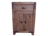 Rustic Forge Two Door and One Drawer Cabinet